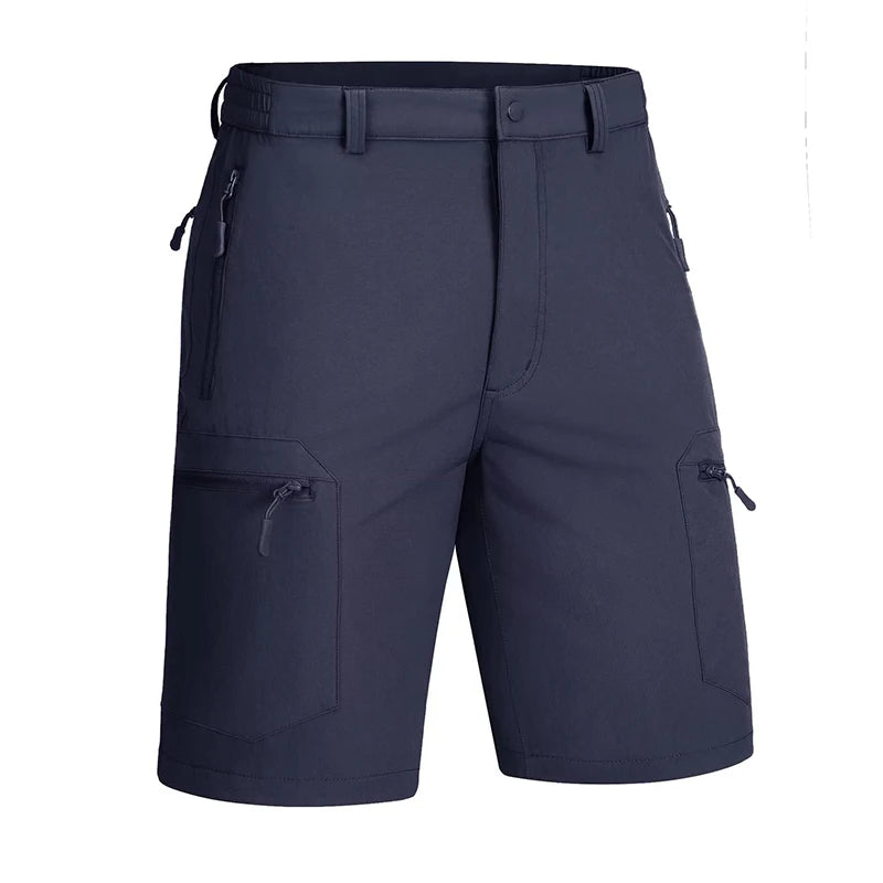Men's Quick Dry Shorts With 5 Zipper Pockets