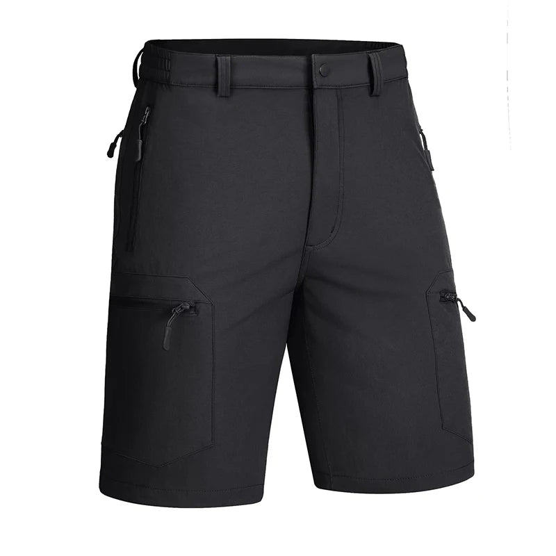 Men's Quick Dry Shorts With 5 Zipper Pockets
